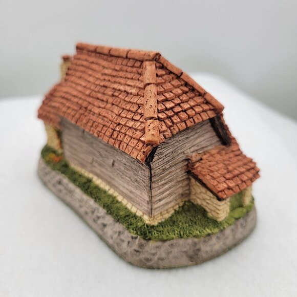 Vintage David Winter Cottages British Traditions October HARVEST BARN w Box COA - Picture 5 of 14